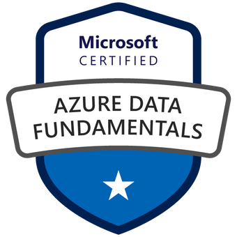Badge Microsoft Certified Azure Data Fundamentals